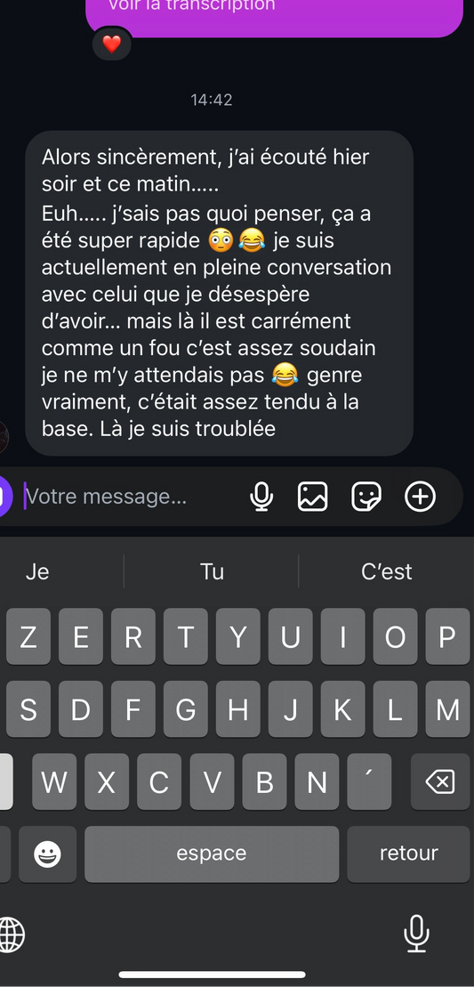 Subliminal + affirmation RETOUR AMOUREUX ULTRA PUISSANT💥