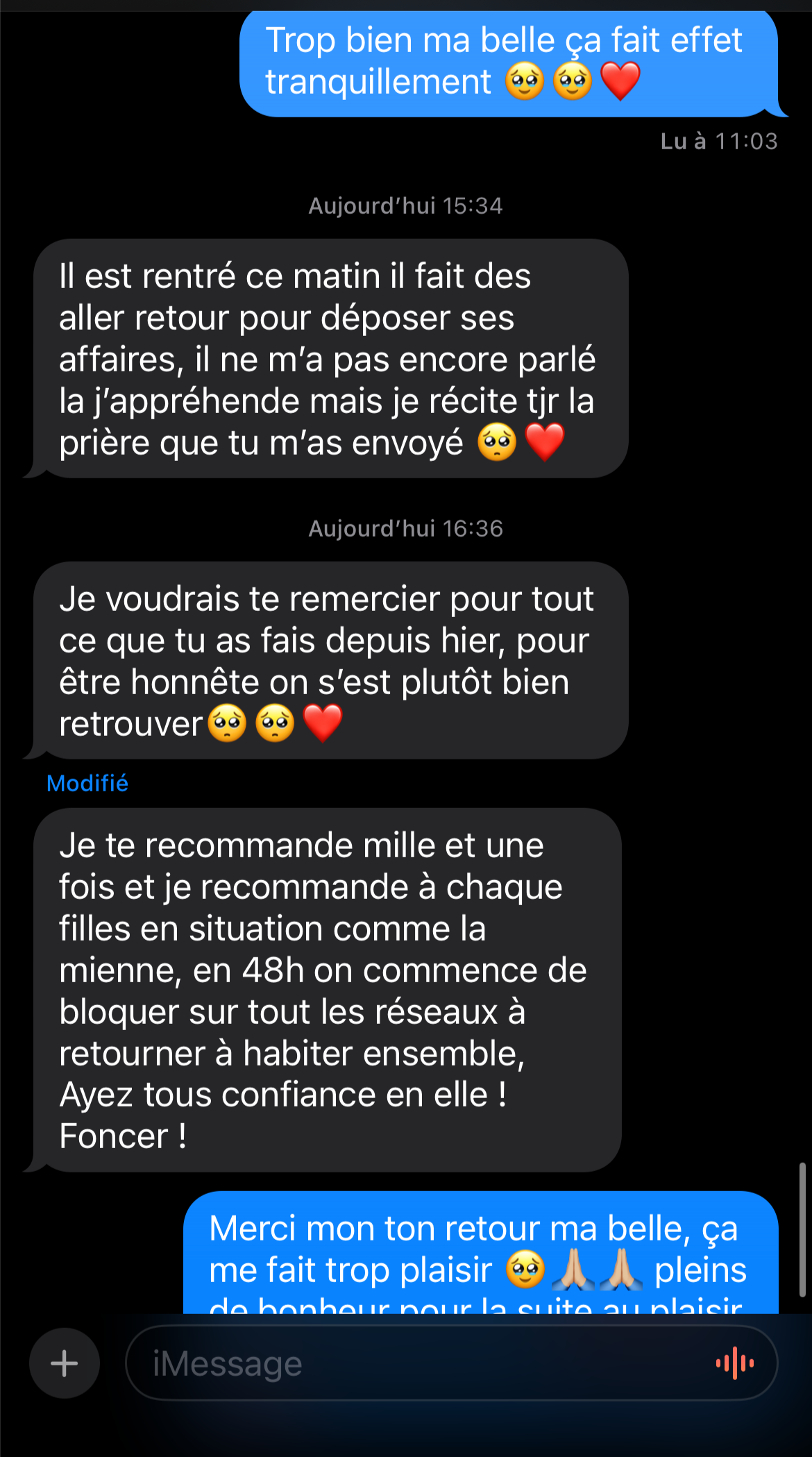 Rituel de Retour de l’Être Aimé