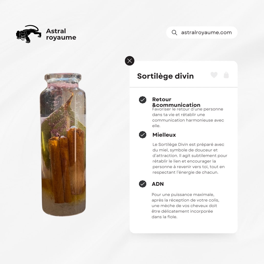 Sortilège DIVIN🌟🤍